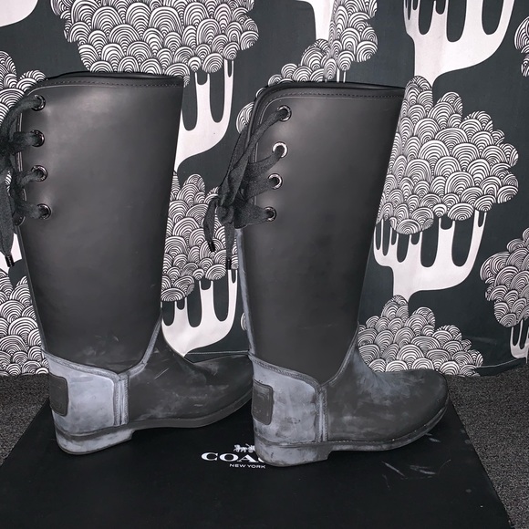 Coach Rain Boots - Picture 5 of 7